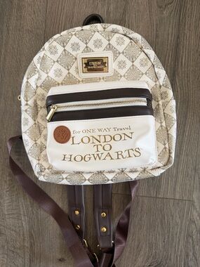 Warner Bros. Harry Potter Brown and Gold Travel Pouch